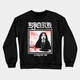 Bjork Metal Style Crewneck Sweatshirt